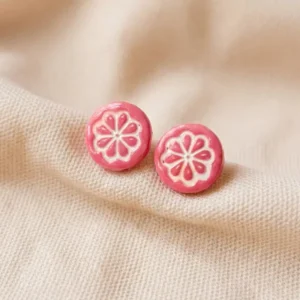 Pink studs