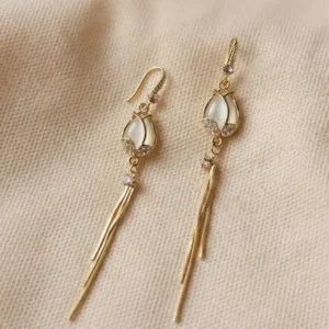 Floral Drop Earrings