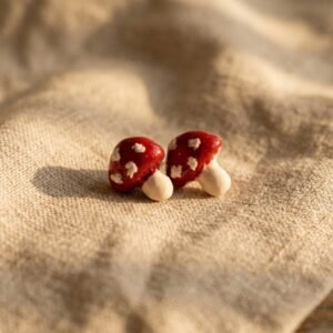 Mini Mushroom Studs