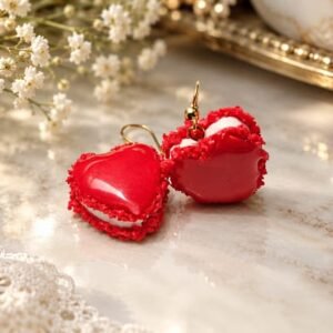 Heart macrons