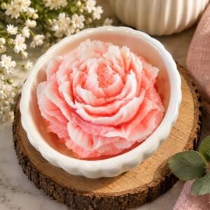 Rose candle