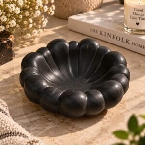 Handmade cloudy bowl jewelry bowl